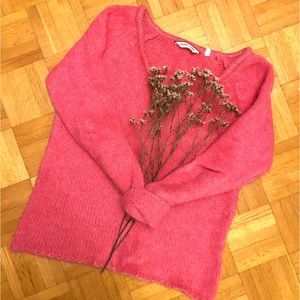 Hot pink sweater